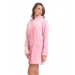 ΡΟΜΠΑ ΓΥΝΑΙΚΕΙΑ ΜΟΝΟΧΡΩΜΗ CORAL FLEECE LYDIA CREATIONS