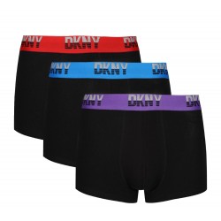 DKNY Men Boxers Oak Park 3 Pack Stretch Cotton Blend Trunks