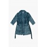 Minerva Fleece Παιδική Ρόμπα Μονόχρωμη
