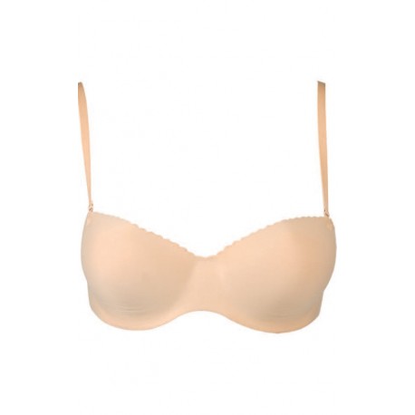BRA ONE PIECE STRAPLESS POL.80% EL.20%